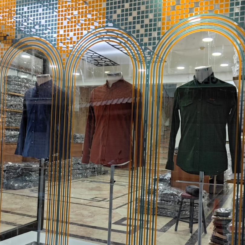 21 Fitil %100 Pamuk İthal Kadife Slimfit Gömlek